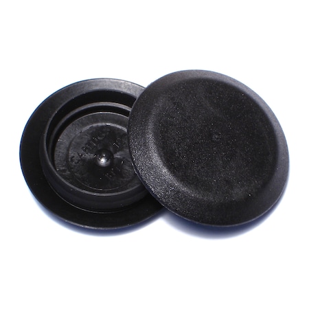 Midwest Fastener 1" Black Plastic Flush Head Sheet Metal Plugs 4PK 75908